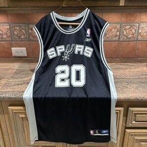 NBA Authentics Manu Ginobili San Antonio Spurs Jersey